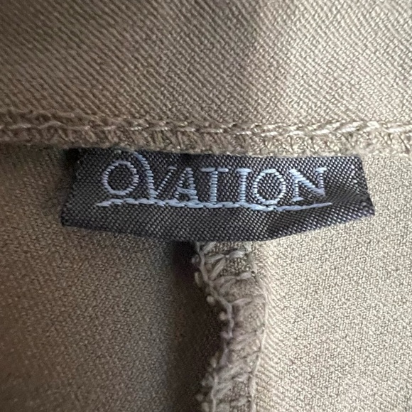 Ovation Knee Patch Riding Breeches Tan Size 26R - Picture 10 of 13